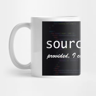 Source code provided Mug